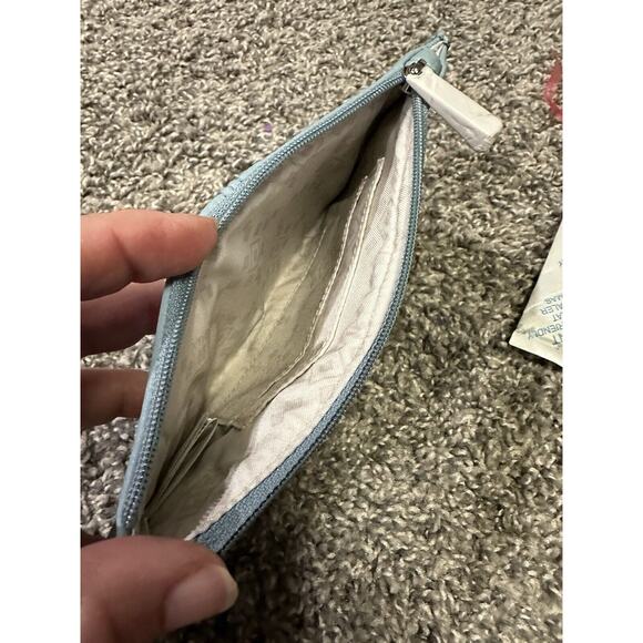 Jewell By Thirty One Clutch Pouch Turquoise Wristlet New - Picture 3 of 4